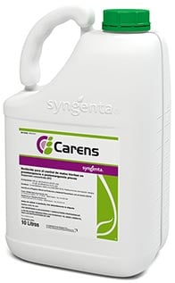 Envase herbicida carens