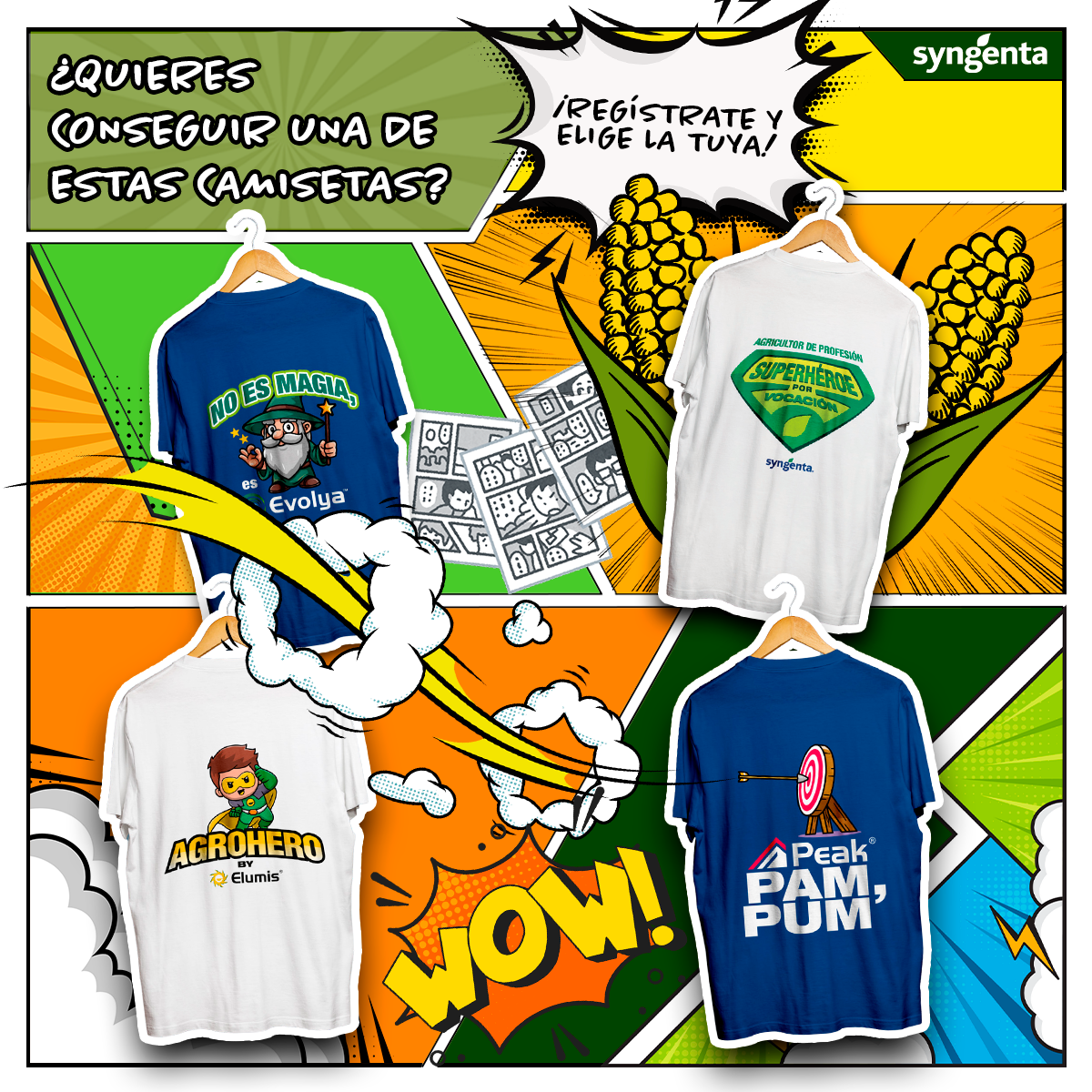 Consigue tu camiseta