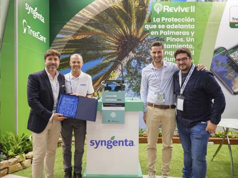 Syngenta TreeCare recibe el Premio Iberflora Innovación 2025