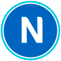 Icono de una N de Nitrógeno