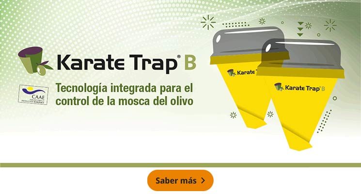 Karate Trap B - tecnología integrada para el control de la mosca del olivo