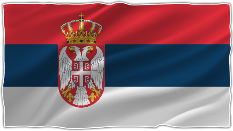 Bandera Serbia