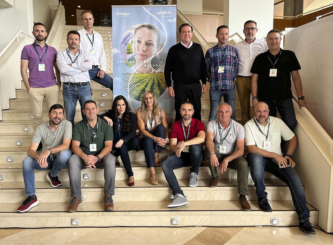 Syngenta en Microbioma mostrando sus soluciones biológicas basadas en microorganismos