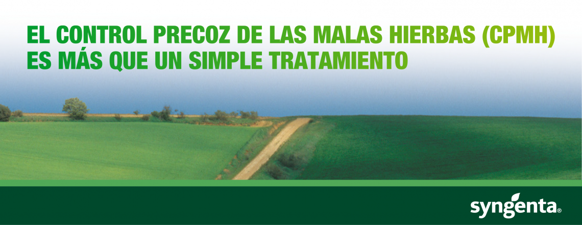 El control precoz de malas hierbas