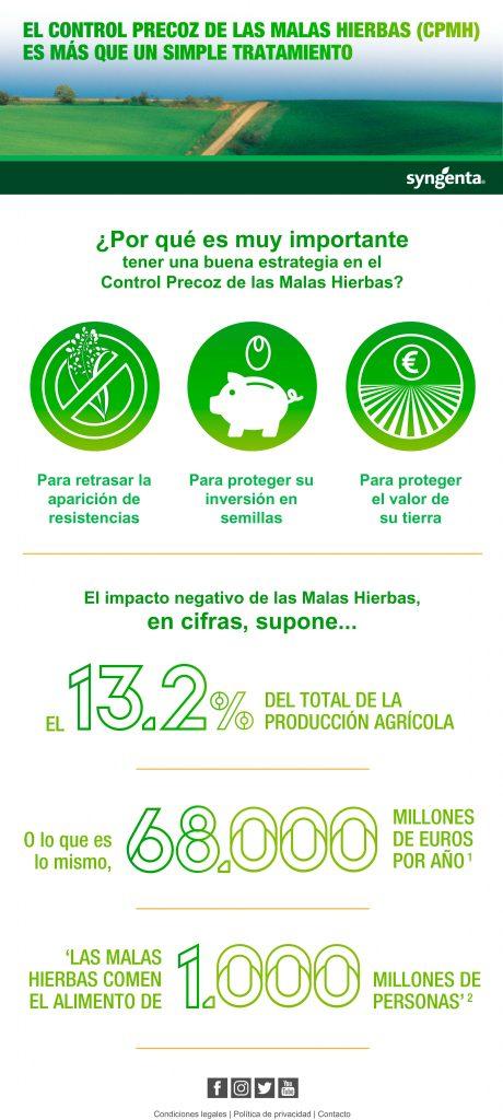 El control precoz de las malas hierbas es más que un simple tratamiento