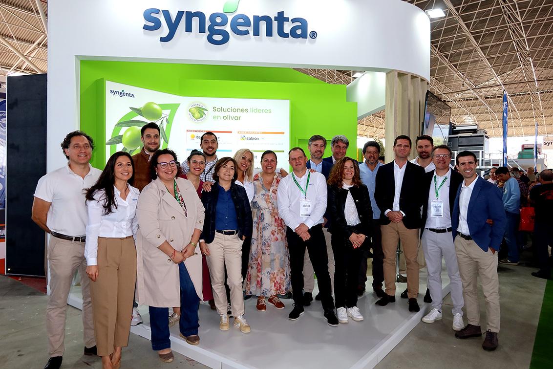 El equipo Syngenta que ha estado presente en Expoliva