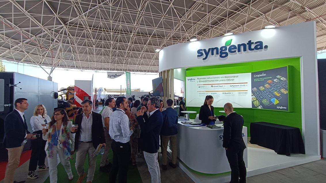 El stand de Syngenta en Expoliva